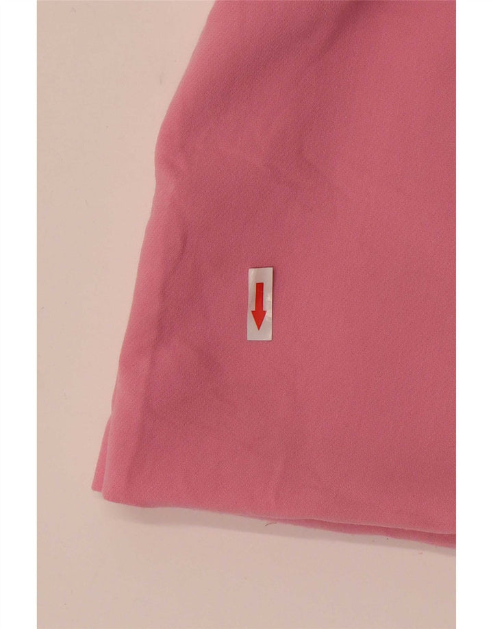 Zara Dame Højtalje Casual Shorts Medium W28 Pink Polyester