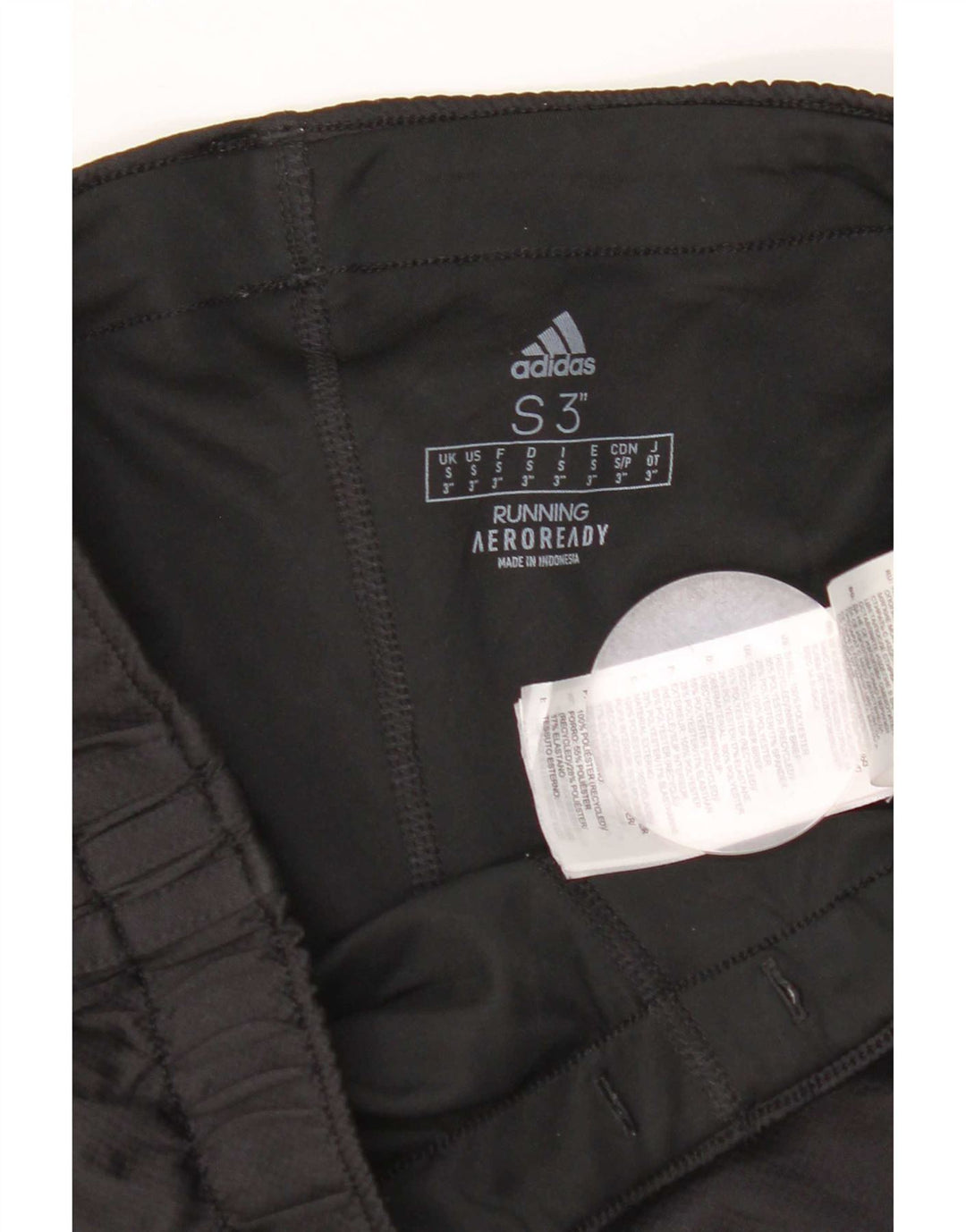 Adidas Aeroready Sportsshorts til mænd Små sorte polyester