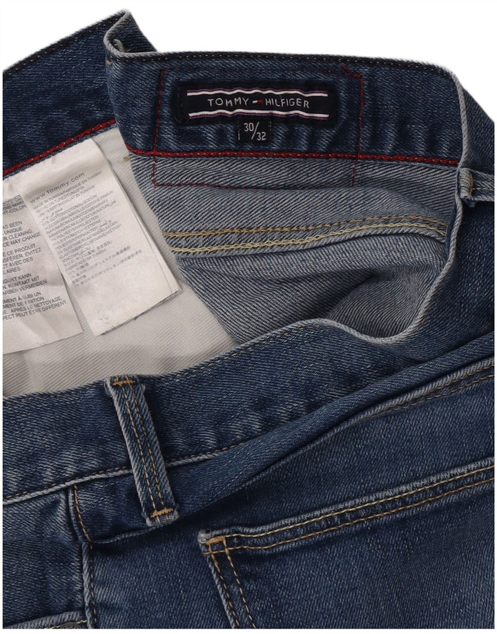 Tommy Hilfiger Kvinder Cropped Jeans W30 L26 Blå Bomuld