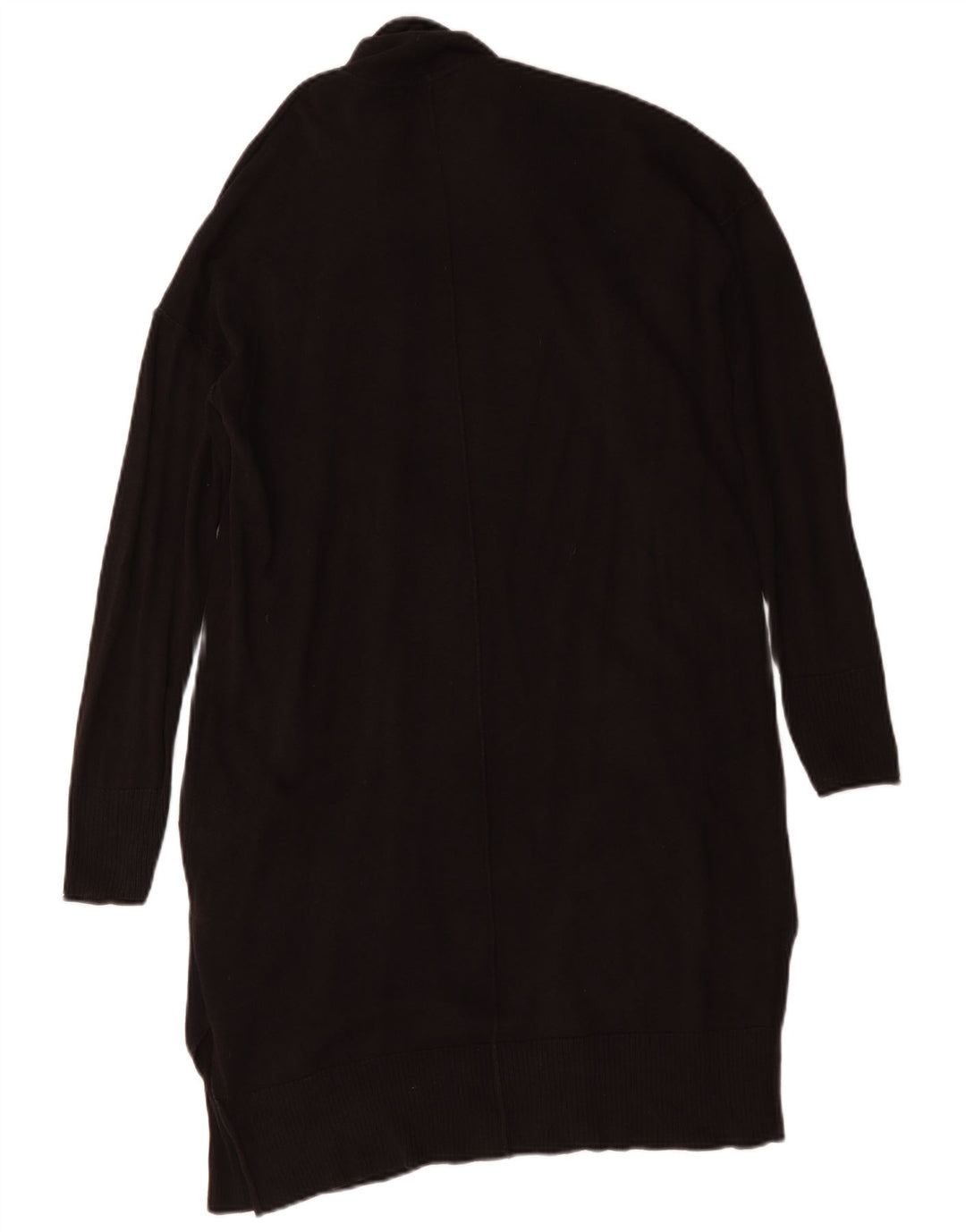 J. Crew Womens Longline oversized cardigan sweater UK 10 Small Black