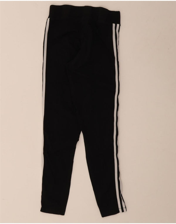 Adidas Dame Leggings UK 12 Medium Sort Bomuld