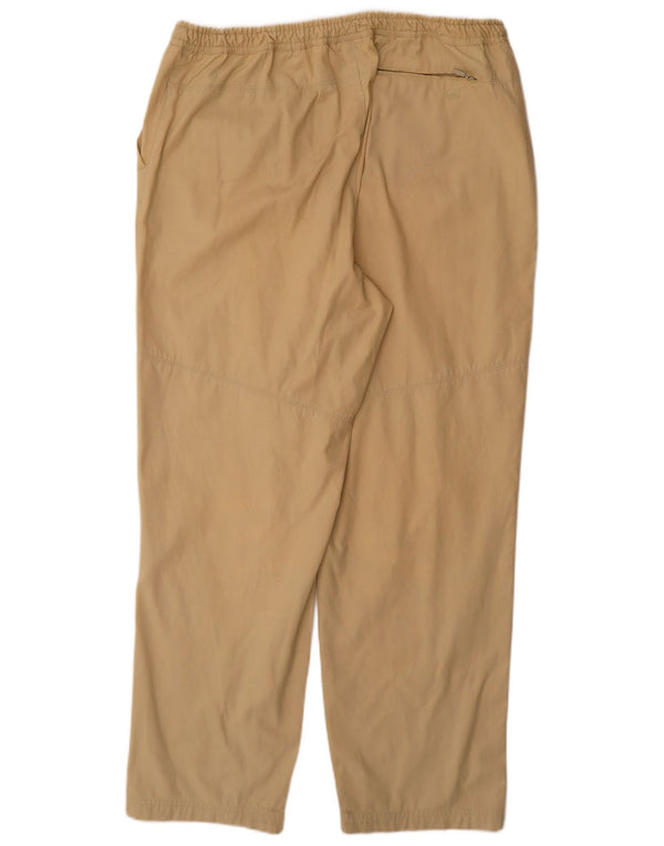 Adidas Straight Chino Bukser til mænd W40 L32 Beige Bomuld