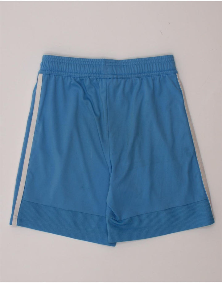 Adidas drenge sportsshorts 9-10 år blå polyester