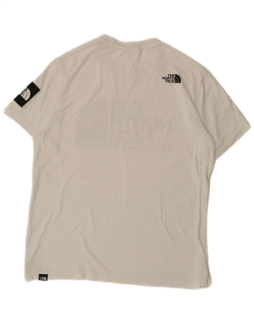 The North Face Herre Grafisk T-Shirt Top Medium White