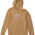 ADIDAS Grafisk hættetrøje til mænd Medium gul bomuld