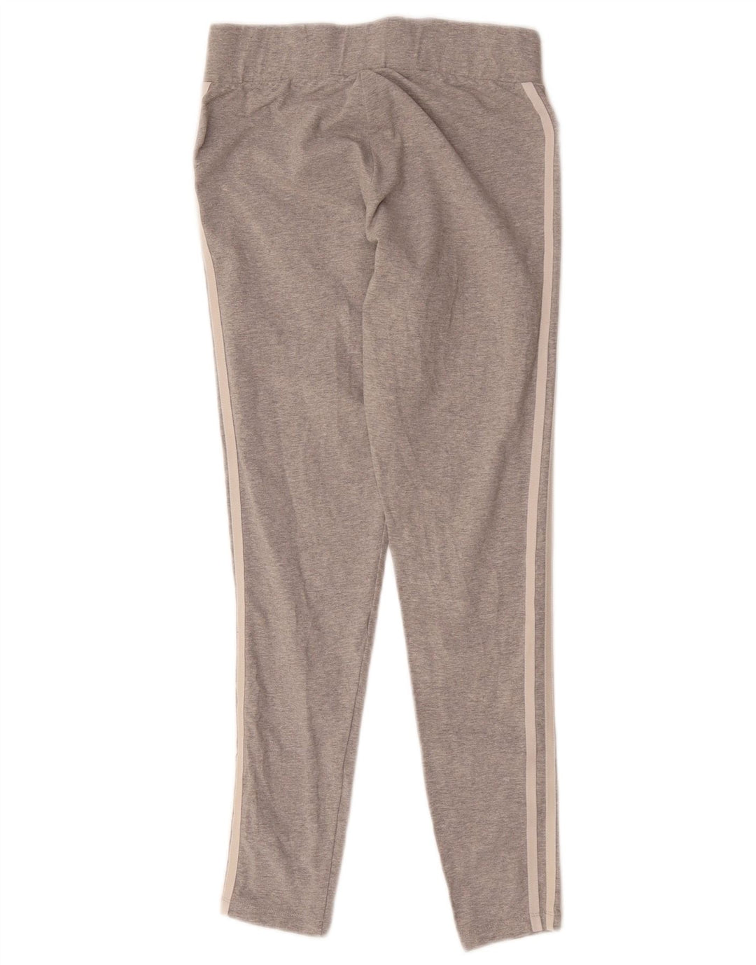 Adidas Dame Leggings UK 12 Medium Grey Flecked Bomuld