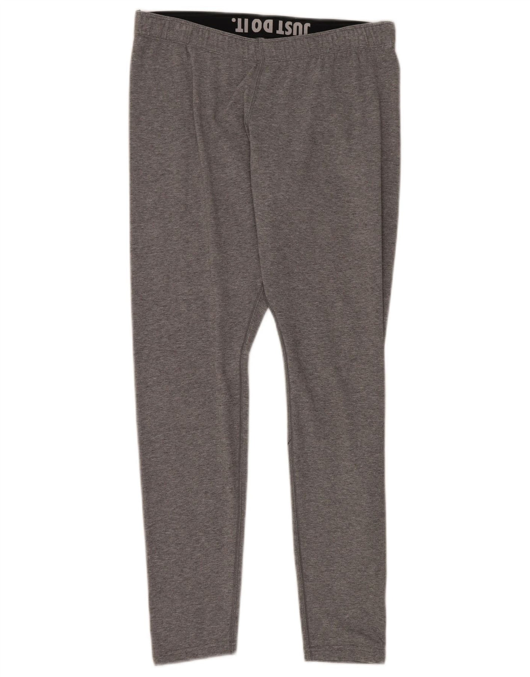 Nike Dame Grafiske Leggings UK 14 Large Grå Flecked