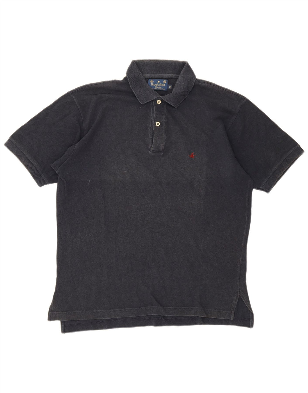 Brooksfield Polo Shirt til mænd IT 50 Mellem marineblå bomuld