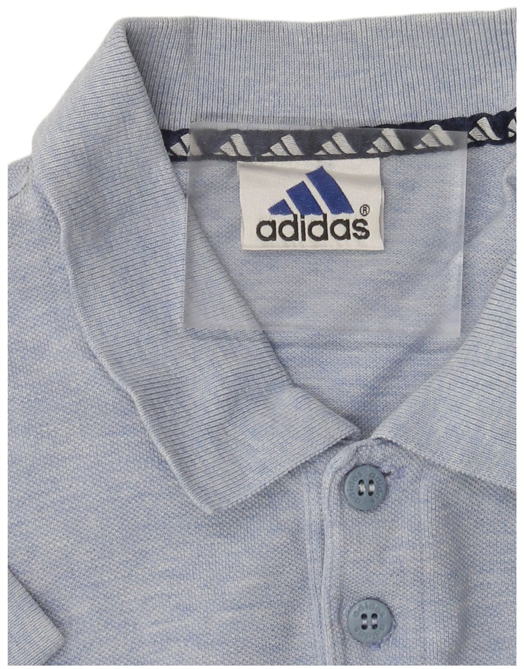 Adidas herre poloshirt mellemblå