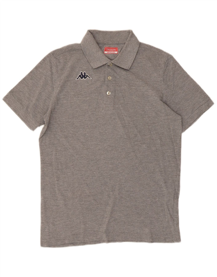Kappa herre poloshirt mellemgrå bomuld