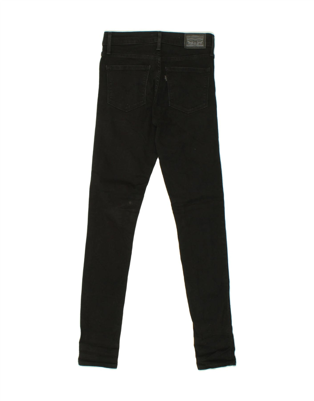 LEVI'S Womens Skinny Jeans W26 L31  Black Cotton Vintage Levi's and Second-Hand Levi's from Messina Hembry 