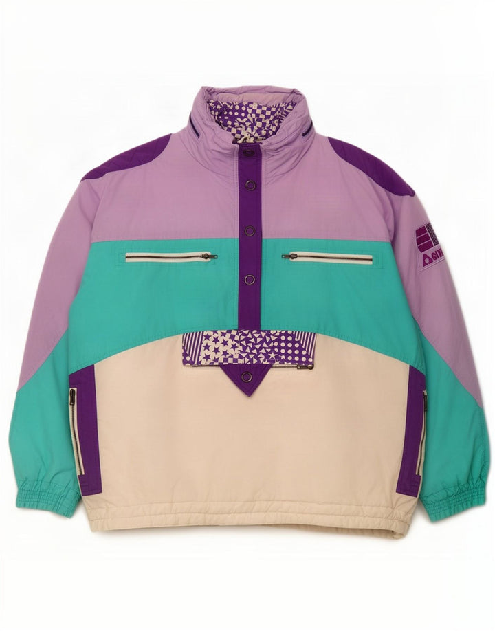 Active Herre skijakke US 44 2XL Flerfarvet Colourblock Cotton