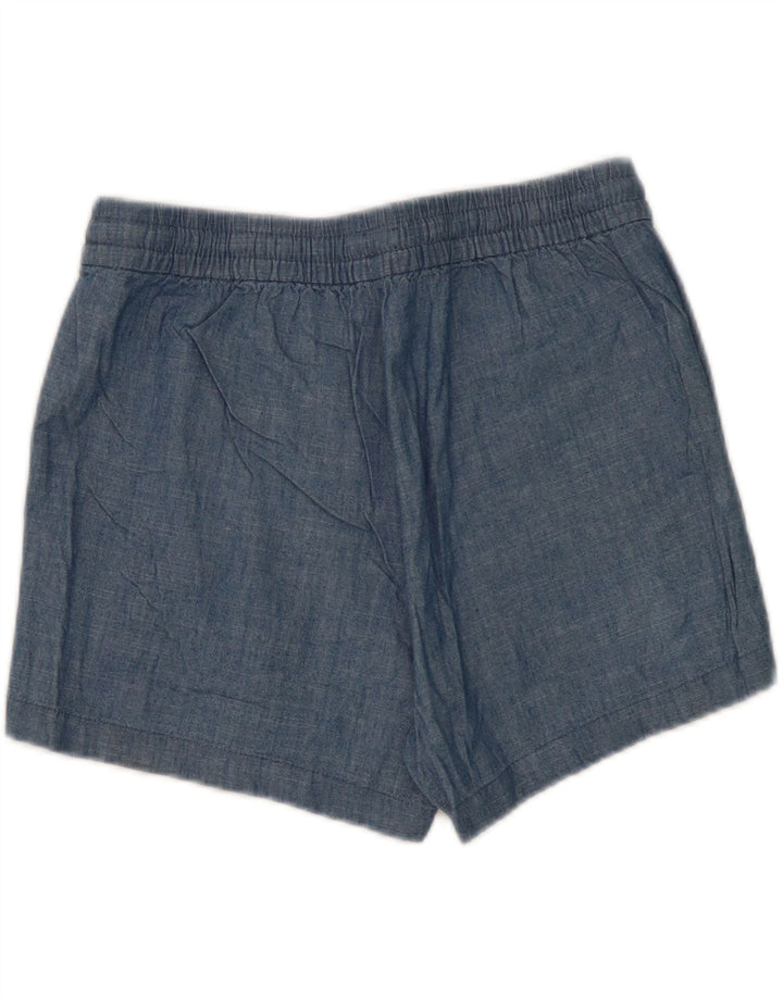 J. CREW Womens Chino Shorts Small W27 Blue Cotton Vintage J. Crew and Second-Hand J. Crew from Messina Hembry 