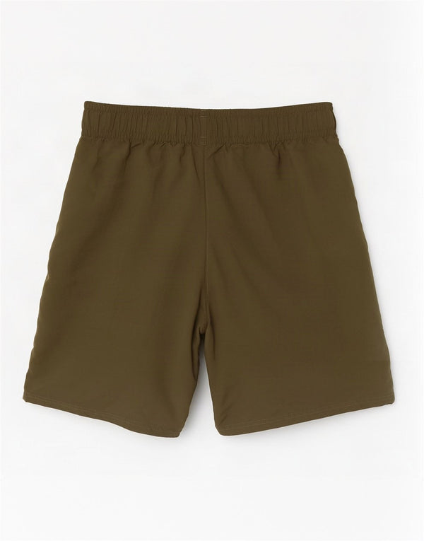 Under Armour Mens Graphic Sport Shorts Small Green Polyester