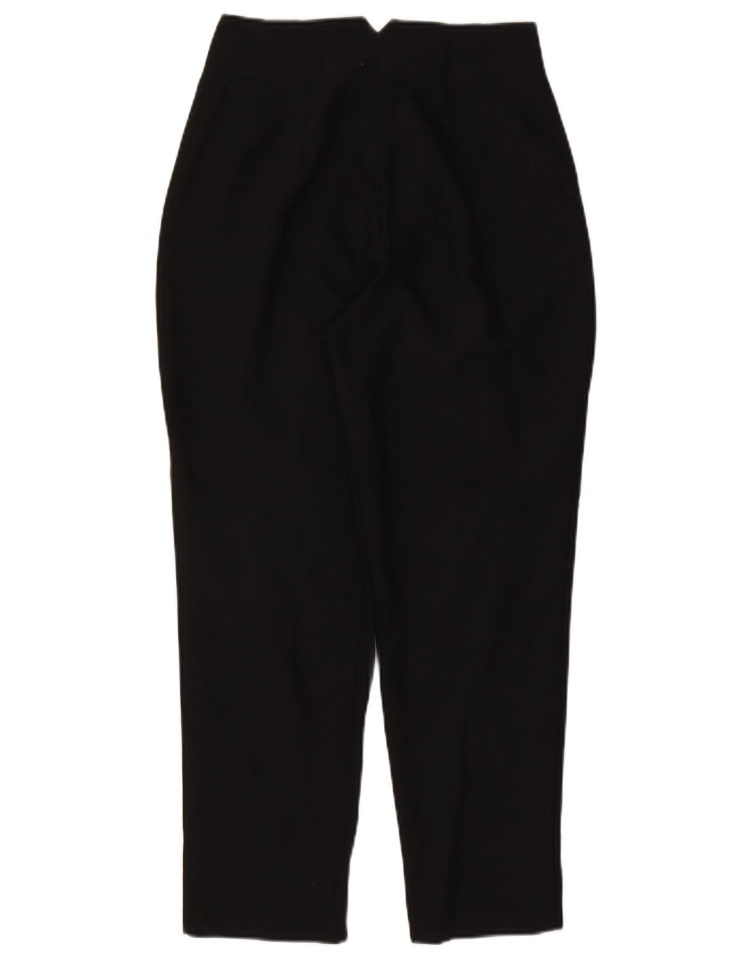 Zara Dame tilspidsede Casual Bukser Medium W28 L26 Sort Polyester