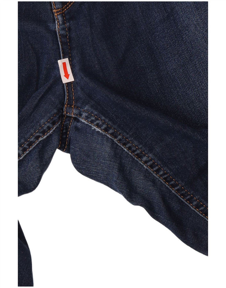 JACK WILLS Dame Skinny Jeans W28 L30 Marineblå Bomuld