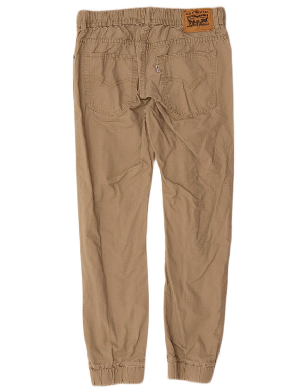 Levi's Boys Joggers Casual Bukser 12-13 år Large W28 L27 Beige Bomuld