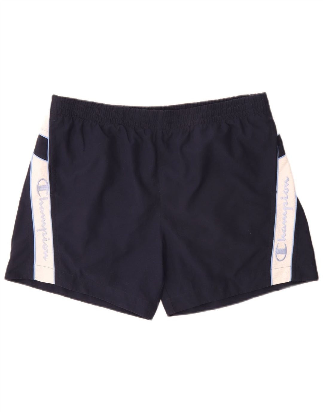 Champion Herre grafiske svømmeshorts XL Marineblå Colourblock Polyester