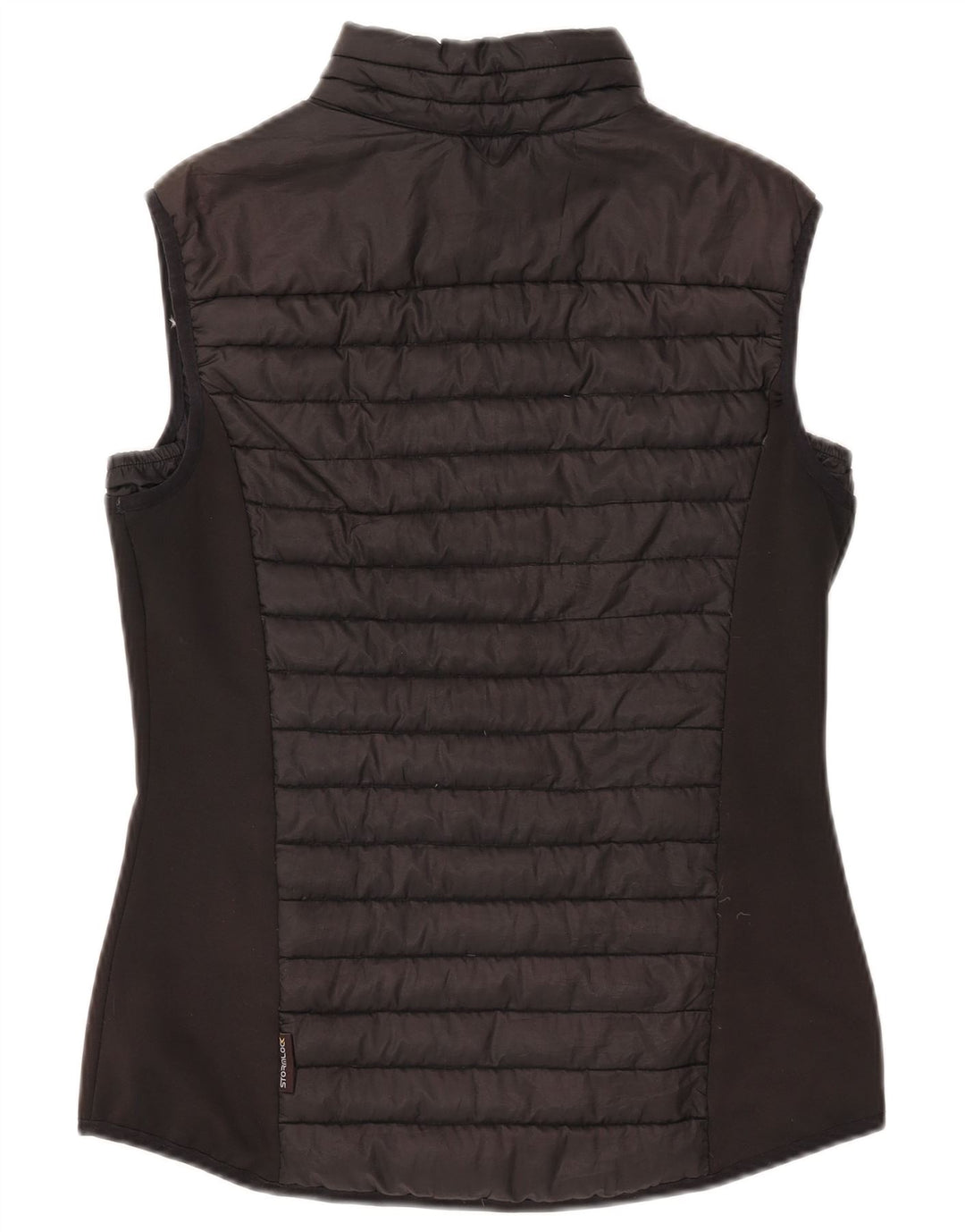 Jack Wolfskin Womens Polstret Gilet UK 12 Medium Black Polyester