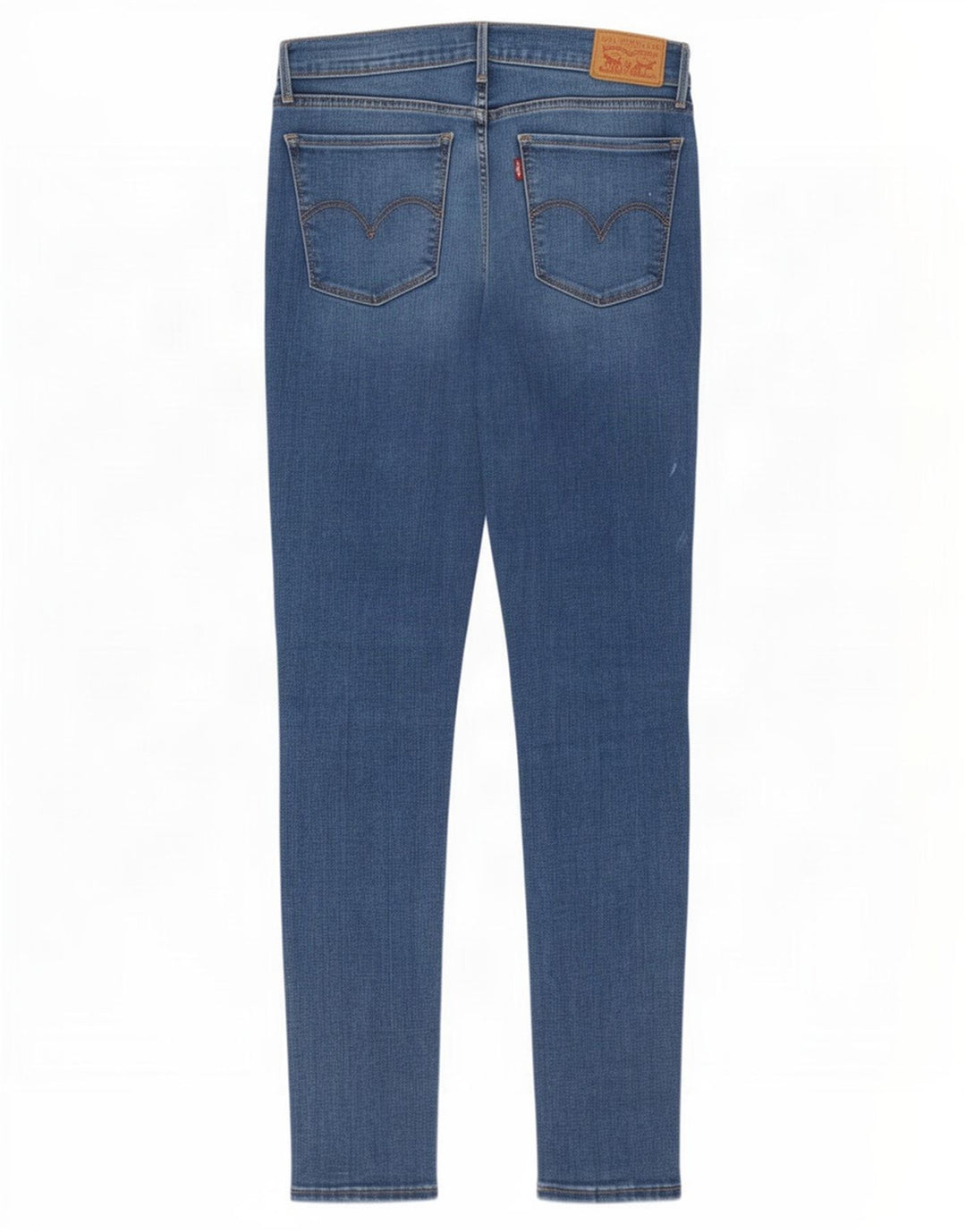 Levi's Dame 710 Super Skinny Jeans W29 L30 Blå