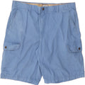 IZOD Mens Cargo Shorts W42 2XL Blue Cotton Vintage Izod and Second-Hand Izod from Messina Hembry 