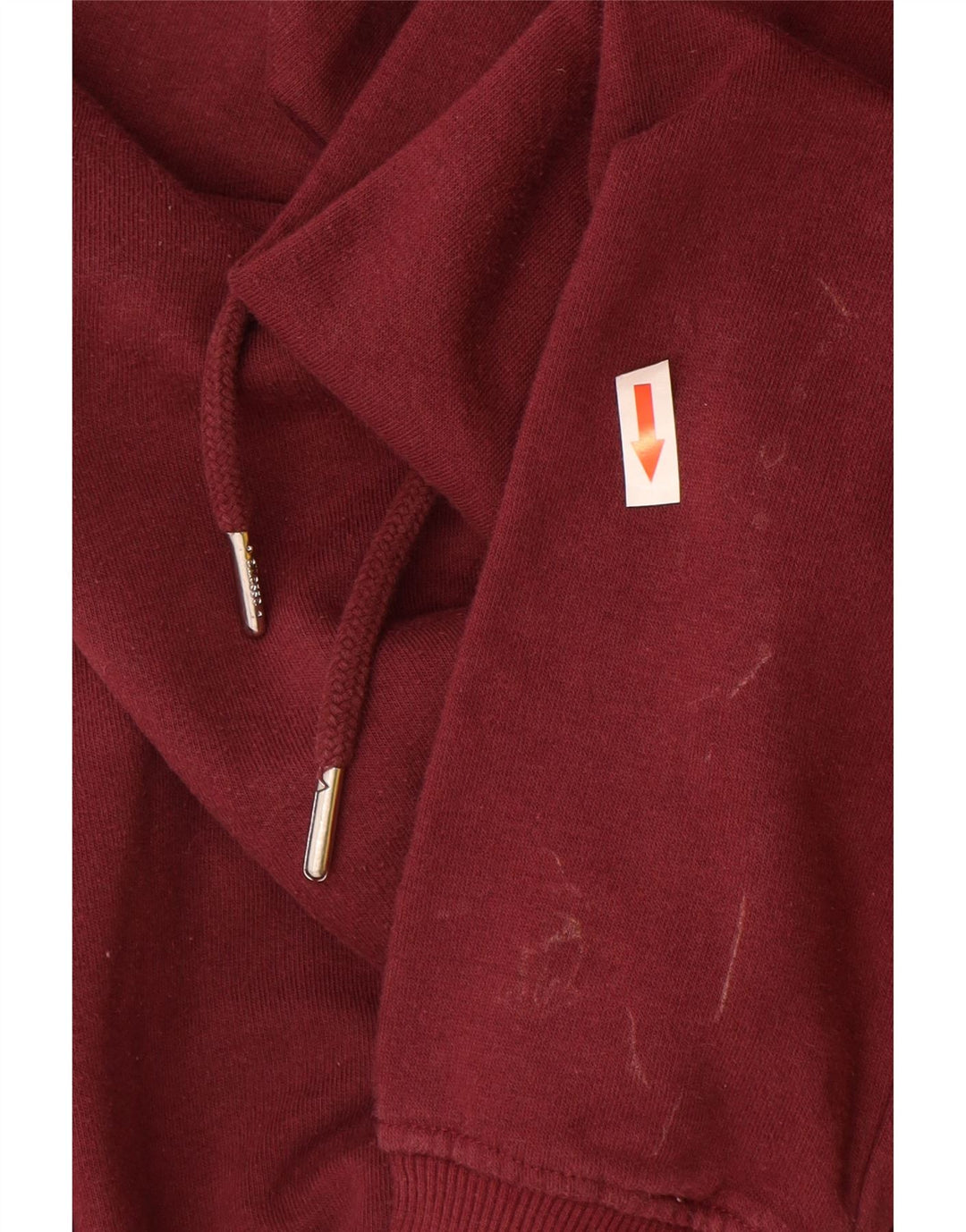 Ellesse Womens Graphic Full Tracksuit UK 8 Small Burgundy Cotton