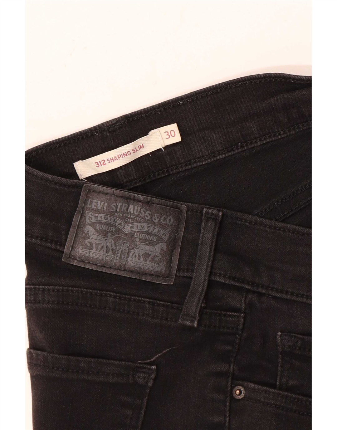 Levi's Womens 312 Shaping Slim Jeans W30 L30 Sort