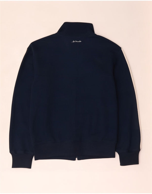 Adidas Træningsdragt til mænd Topjakke UK 38/40 Medium Navy Blue Polyester