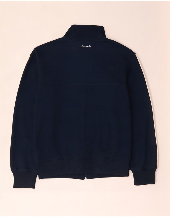 Adidas Træningsdragt til mænd Topjakke UK 38/40 Medium Navy Blue Polyester