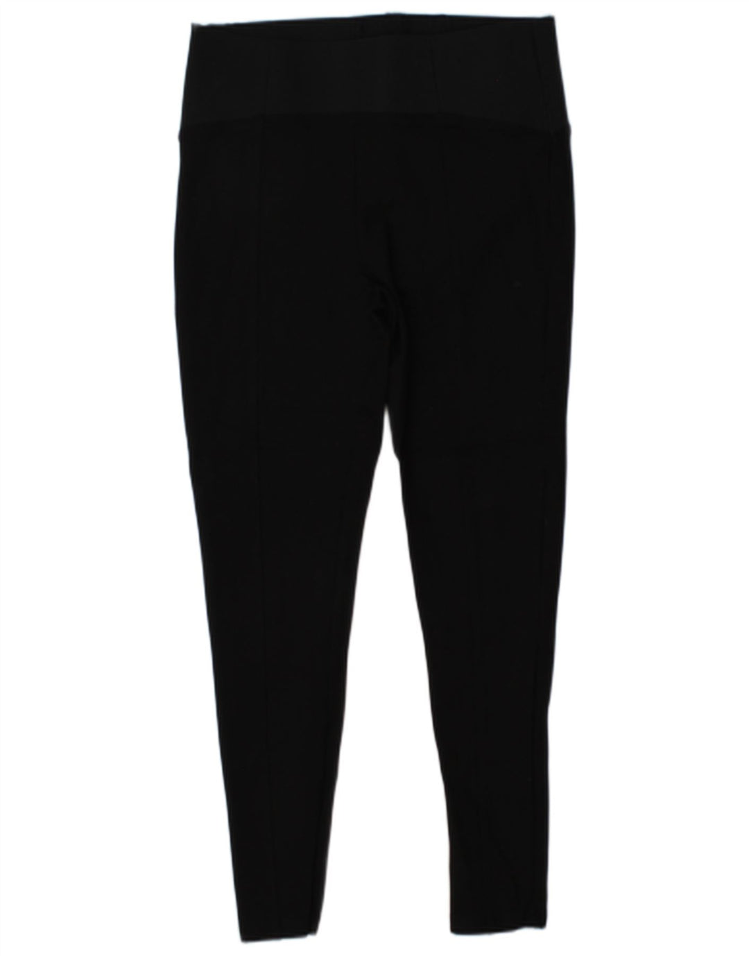 MARKS & SPENCER Womens Leggings UK 12 Medium Black Viscose