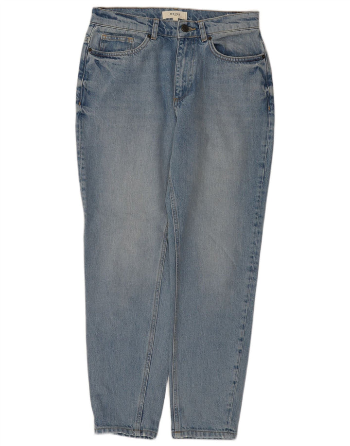 Reiss Herre tilspidsede jeans W30 L28 blå bomuld