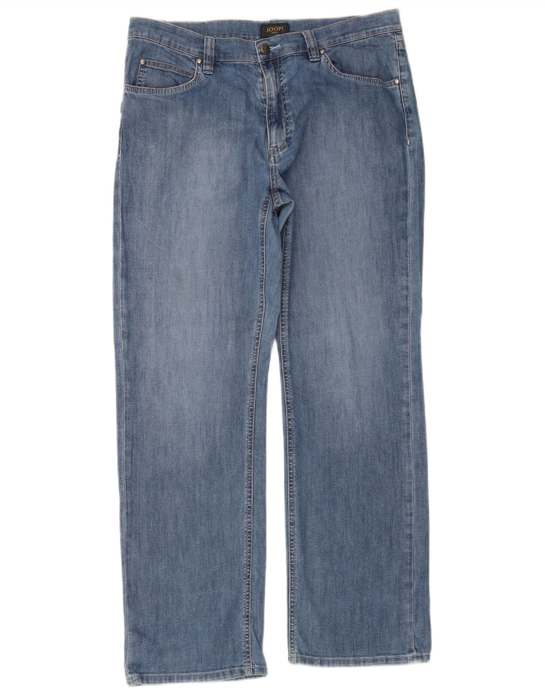 Joop Straight Jeans til mænd W38 L32 Blå Bomuld