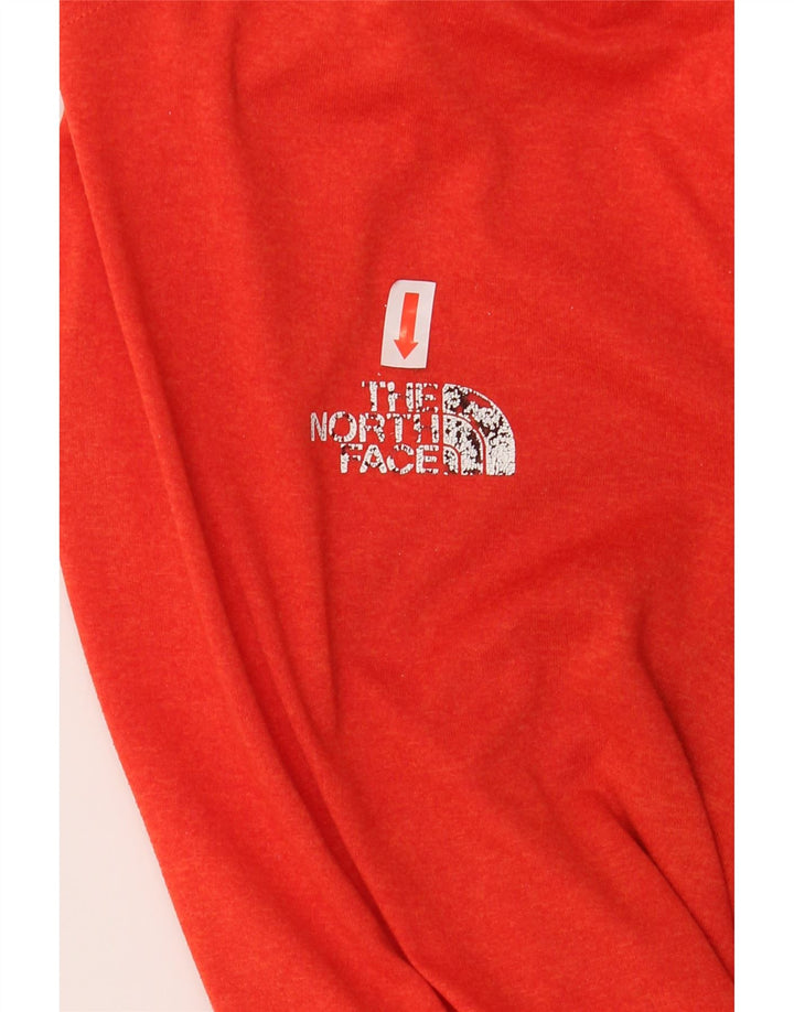 THE NORTH FACE Mens T-Shirt Top Small Red Polyester Vintage The North Face and Second-Hand The North Face from Messina Hembry 