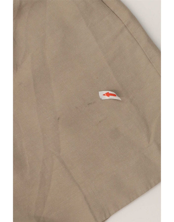 Zara kvinders højtaljede chinoshorts Medium W28 Grå