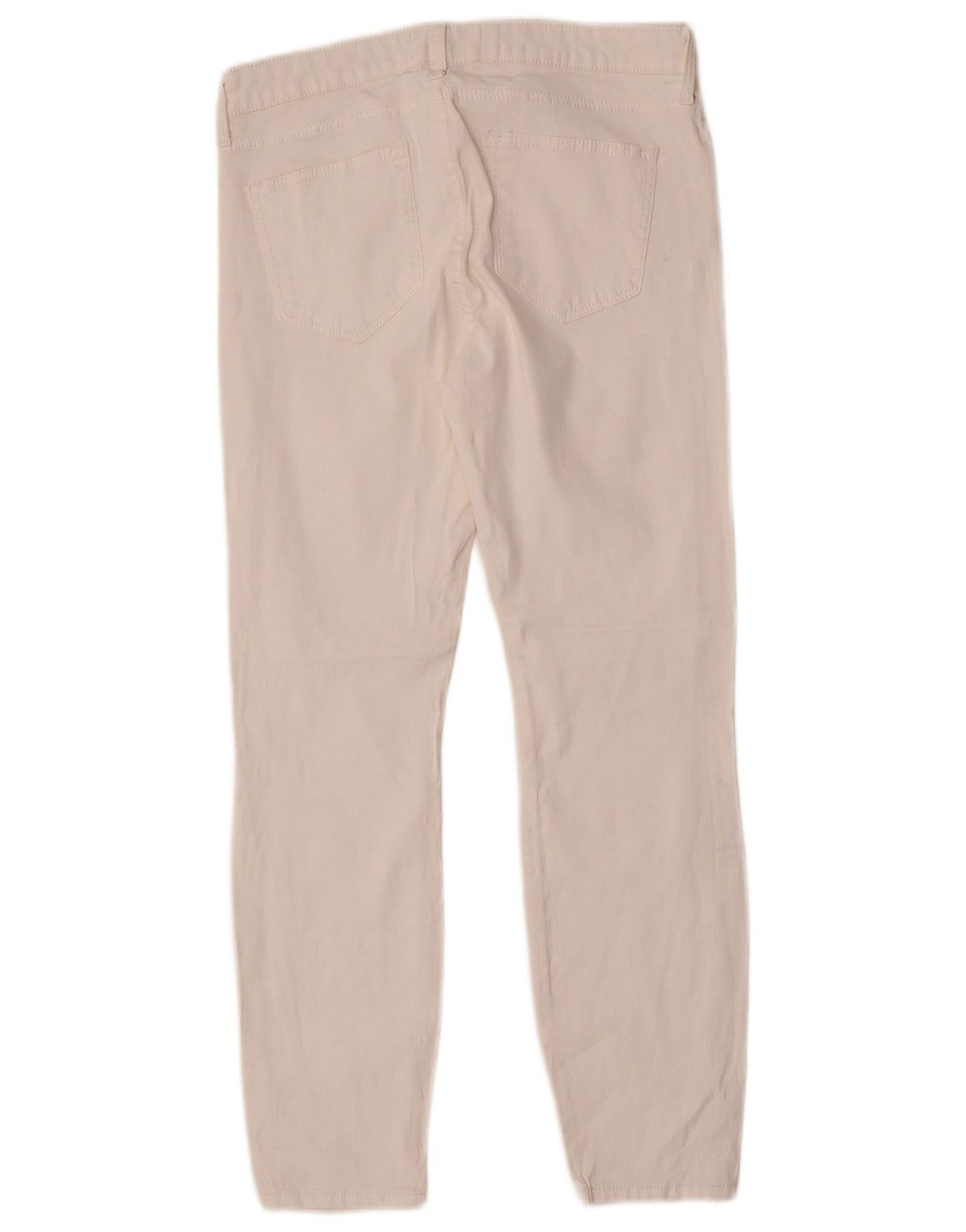 Zara Dame Slim Casual Bukser EU 40 Medium W30 L27 Hvid