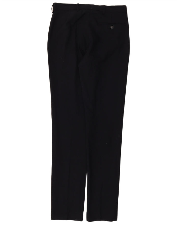 Marks & Spencer Herre Slim Suit Bukser W30 L33 Marineblå Uld