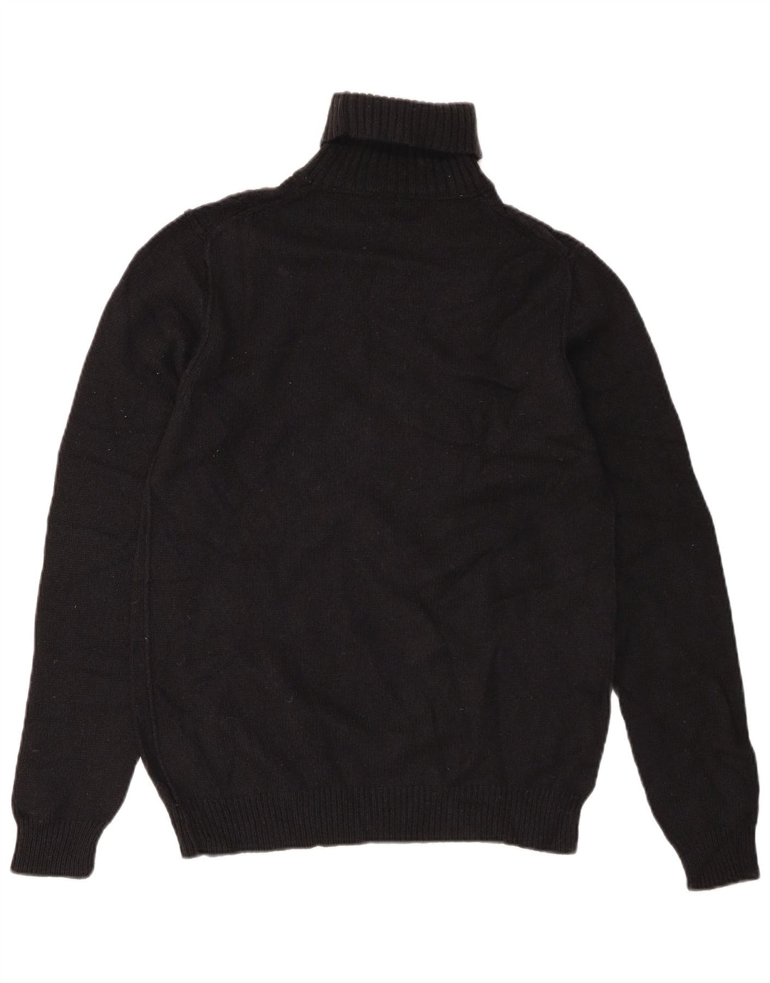 Sun68 Herre Rullehalstrøje Sweater Medium Sort Uld