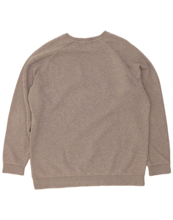 Adidas Herre Sweatshirt Jumper XL Grå Bomuld