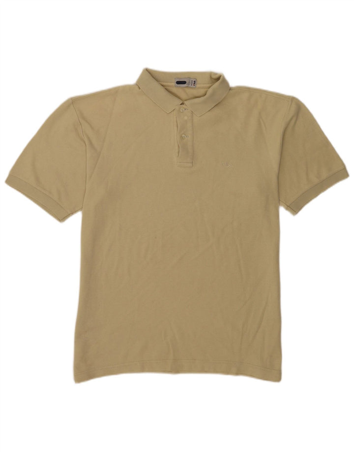 Fila Polo Shirt til mænd IT 50 Medium Beige Bomuld