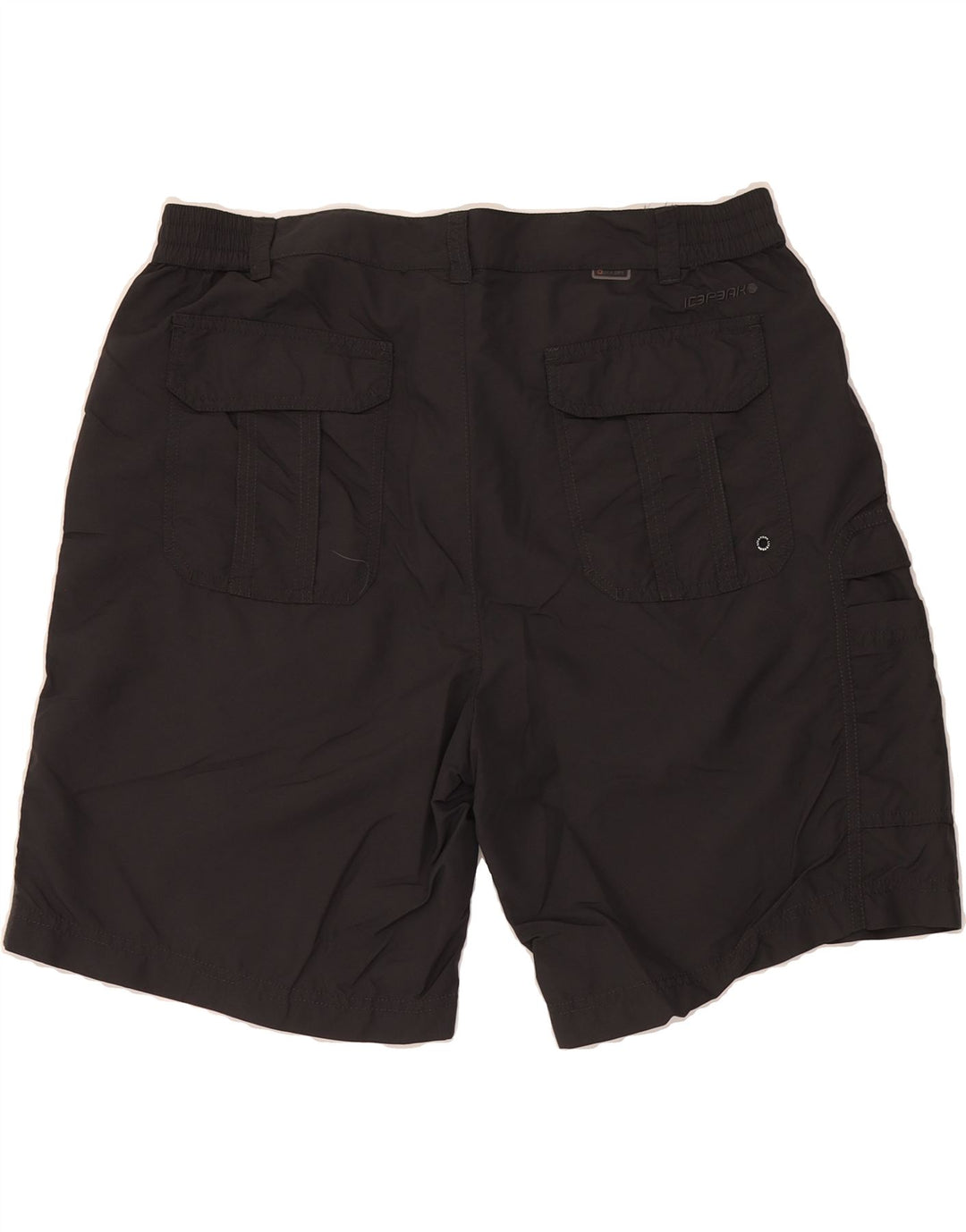 ICEPEAK Mens Cargo Shorts XL W36  Grey Polyamide Vintage Icepeak and Second-Hand Icepeak from Messina Hembry 