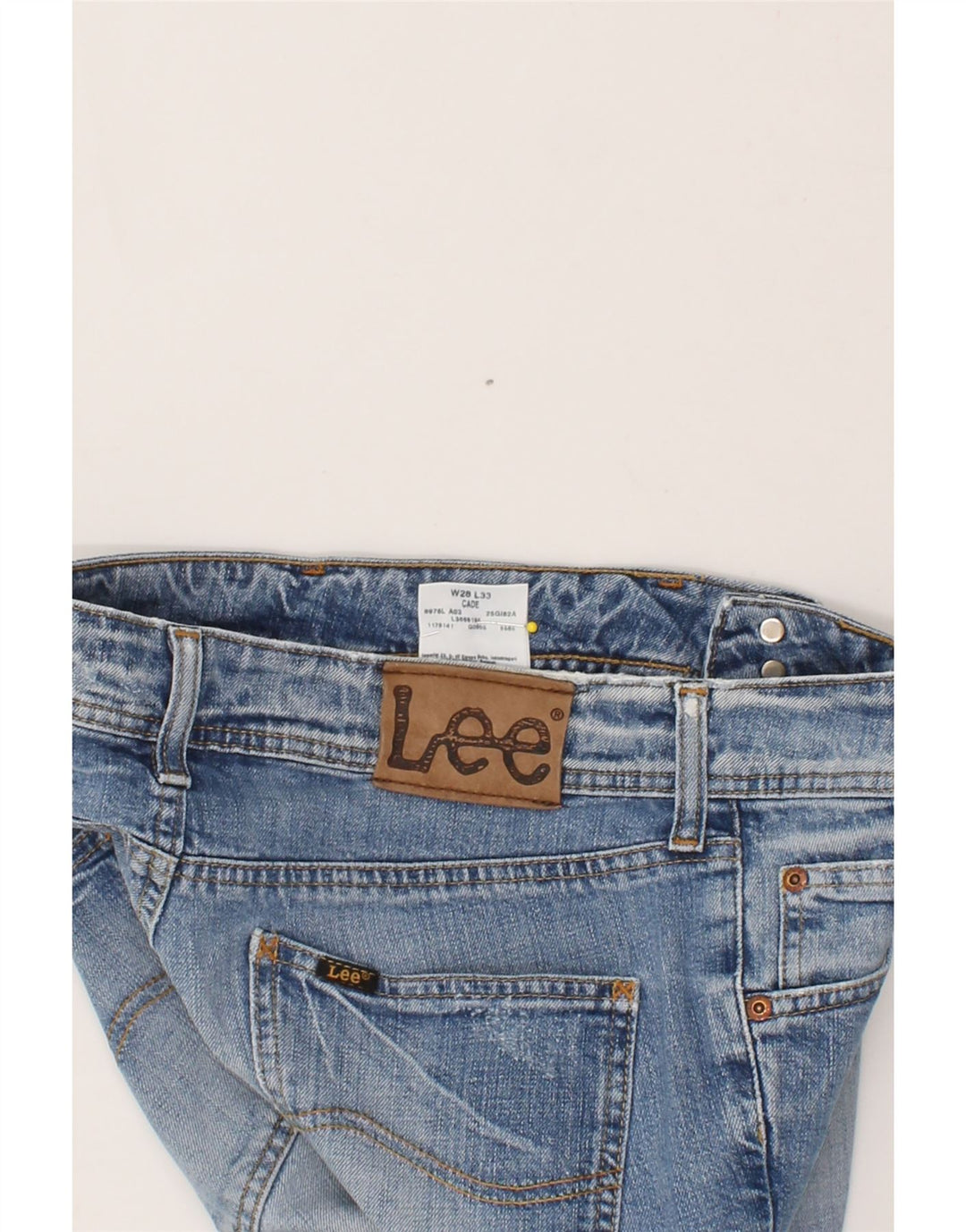 LEE Womens Cade   Slim Jeans W28 L28 Blue Cotton Vintage Lee and Second-Hand Lee from Messina Hembry 