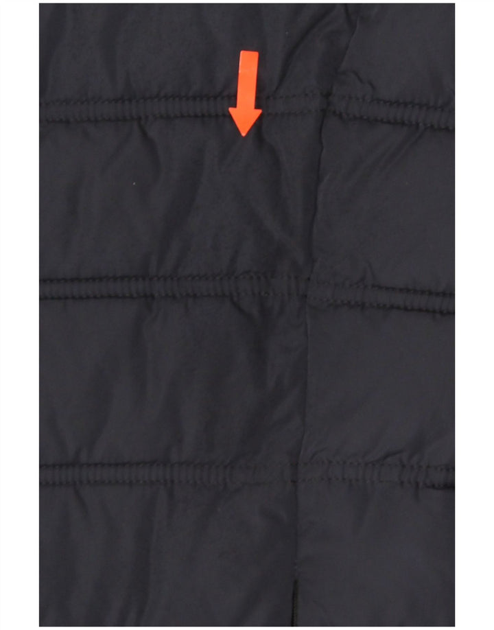 Geox Womens Respira Polstret jakke UK 16 Large Navy Blue Polyester