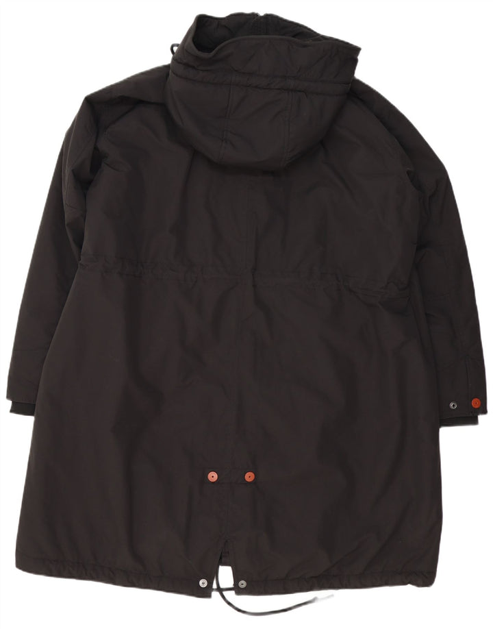 G-Star Herre Hooded Parka Jacket UK 42 XL Sort Polyester