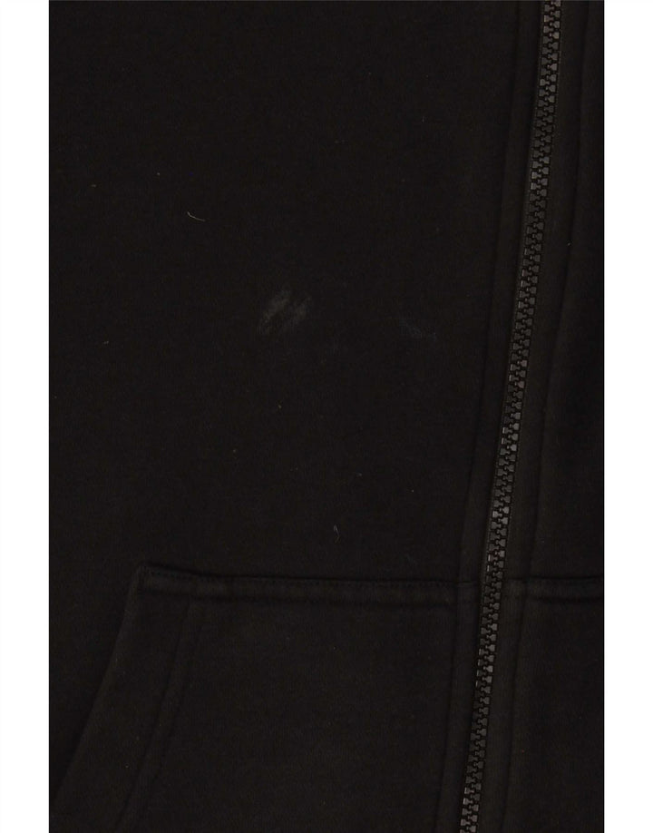 Nike hættetrøje med lynlås til mænd Small Black Colourblock Bomuld