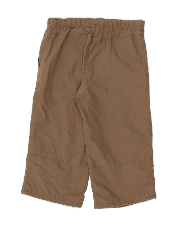 NIKE Boys Capri Tracksuit Trousers 10-11 Years Medium Brown Polyester Vintage Nike and Second-Hand Nike from Messina Hembry 