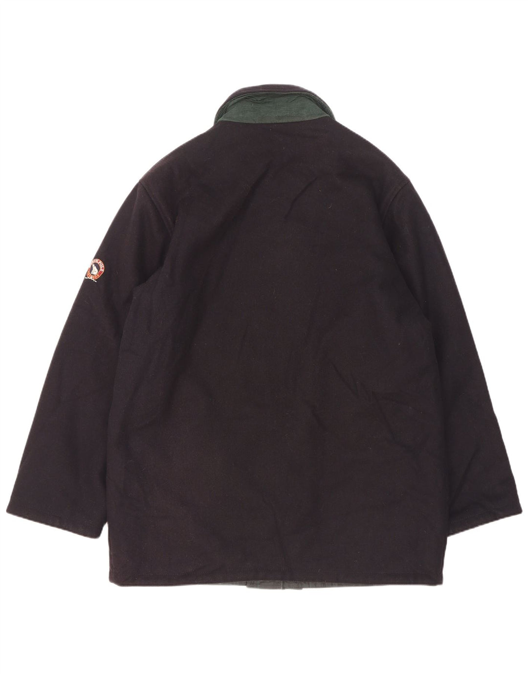 North Pole Herre Vendbar Windbreaker Coat UK 40 Large Navy Blue Wool