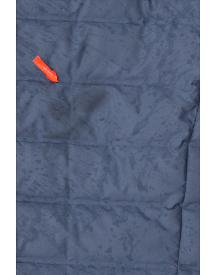 Adidas Dame Polstret Jakke UK 16 Large Blue Polyester