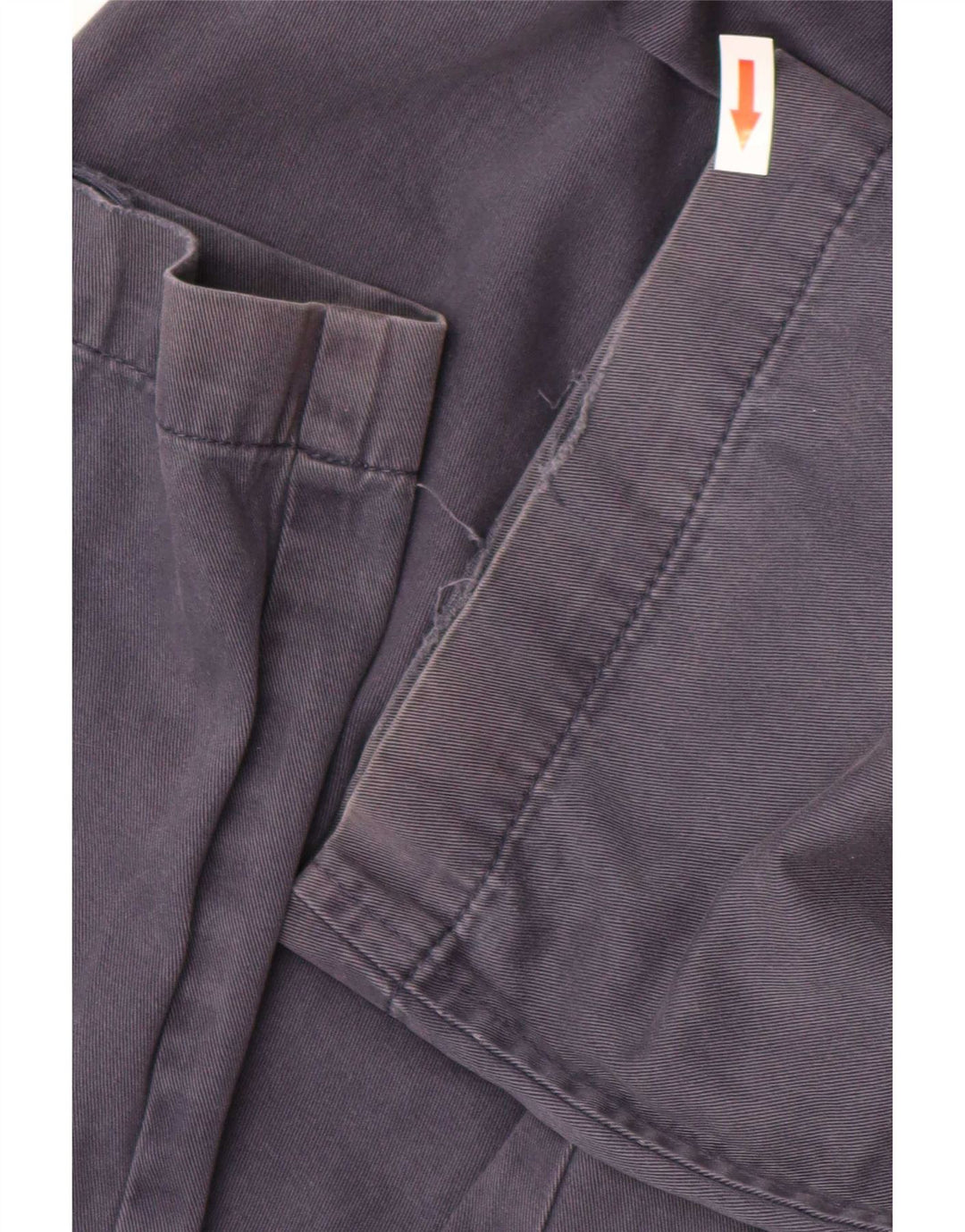 Marks & Spencer Herre Regular Chino Bukser W32 L31 Marineblå Bomuld