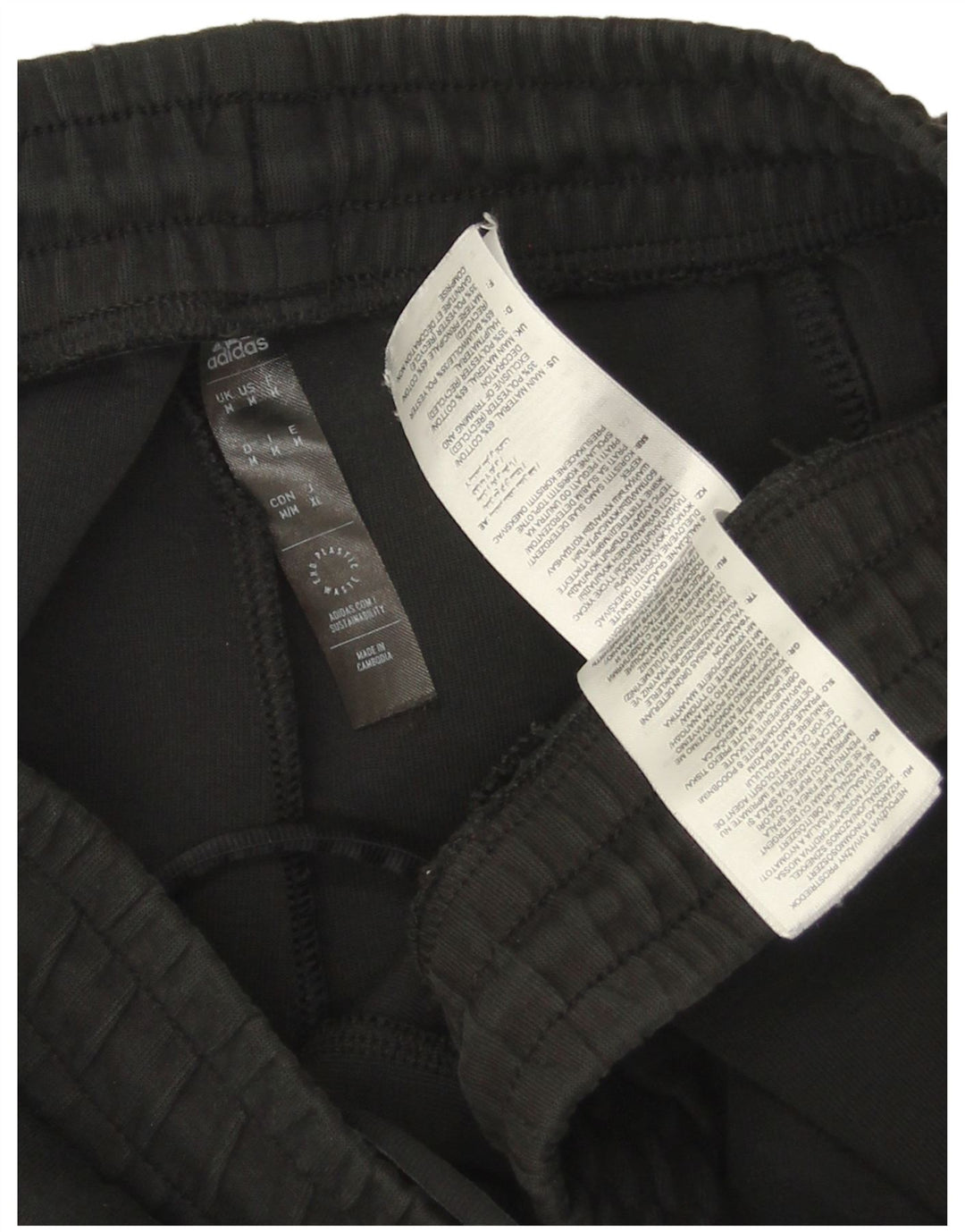 Adidas Træningsdragt til mænd Joggers Medium Sort Bomuld