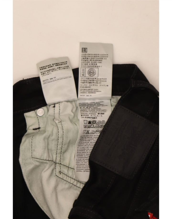 Levi's Herre 511 Slim Jeans W34 L29 Sort Bomuld